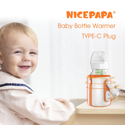 Réchauffeur de biberon de bébé de lait maternel d'USB thermostat 42℃ portatif pour le voyage