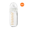 Anti écoulement moyen en verre isolé colique nouveau-né de la bouteille à lait 240Ml