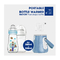 PVC portatif BPA de réchauffeur de bouteille de voyage d'USB de lait maternel libre pour l'alimentation de nuit