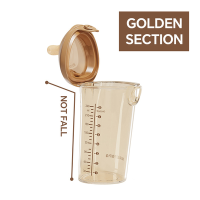 Vente à chaud Anti-chute 180ml Flip-cap lait de bébé bouteille bebes Produits avec débit lent mamelon en silicone