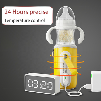 Le bébé de alimentation extérieur adapté aux besoins du client du voyage portatif PPSU d'USB de logo un cadeau plus chaud de bouteille a placé le fabricant Anti-colique de la formule 240ml