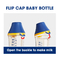 Écoulement lent moyen rapide allaitant les bouteilles PPSU Flip Cap 240ml pour des nouveaux-nés