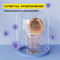 Infant Formula Flip Cap Baby Biberon Smooth Flow Anti Colic PPSU BPA Free 180ml