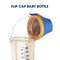 Biberons libres de l'écoulement BPA de la triangle PPSU Flip Cap Baby Bottle Medium