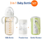 Biberon colique de lait de biberon USB de bébé personnalisable de voyage de Nicepapa anti avec le réchauffeur de thermostat de stockage de poudre
